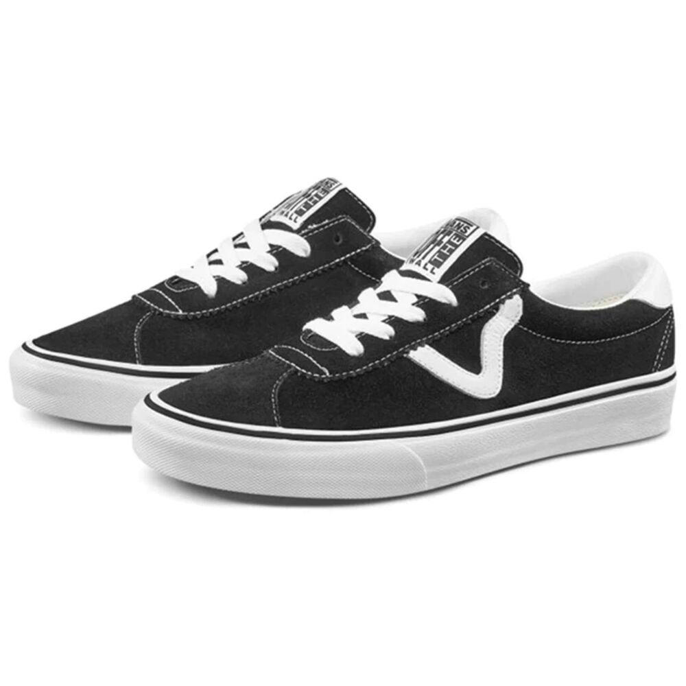 Vans Epoch Sport LX Suede Black Sneakers Unisex Women's 7.5 Men's 6 - Picture 2 of 8